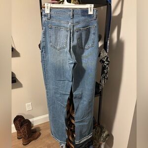 Abercrombie 90s straight ultra high rise